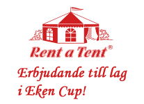 Rent a tent erbjudande till lag Eken Cup!